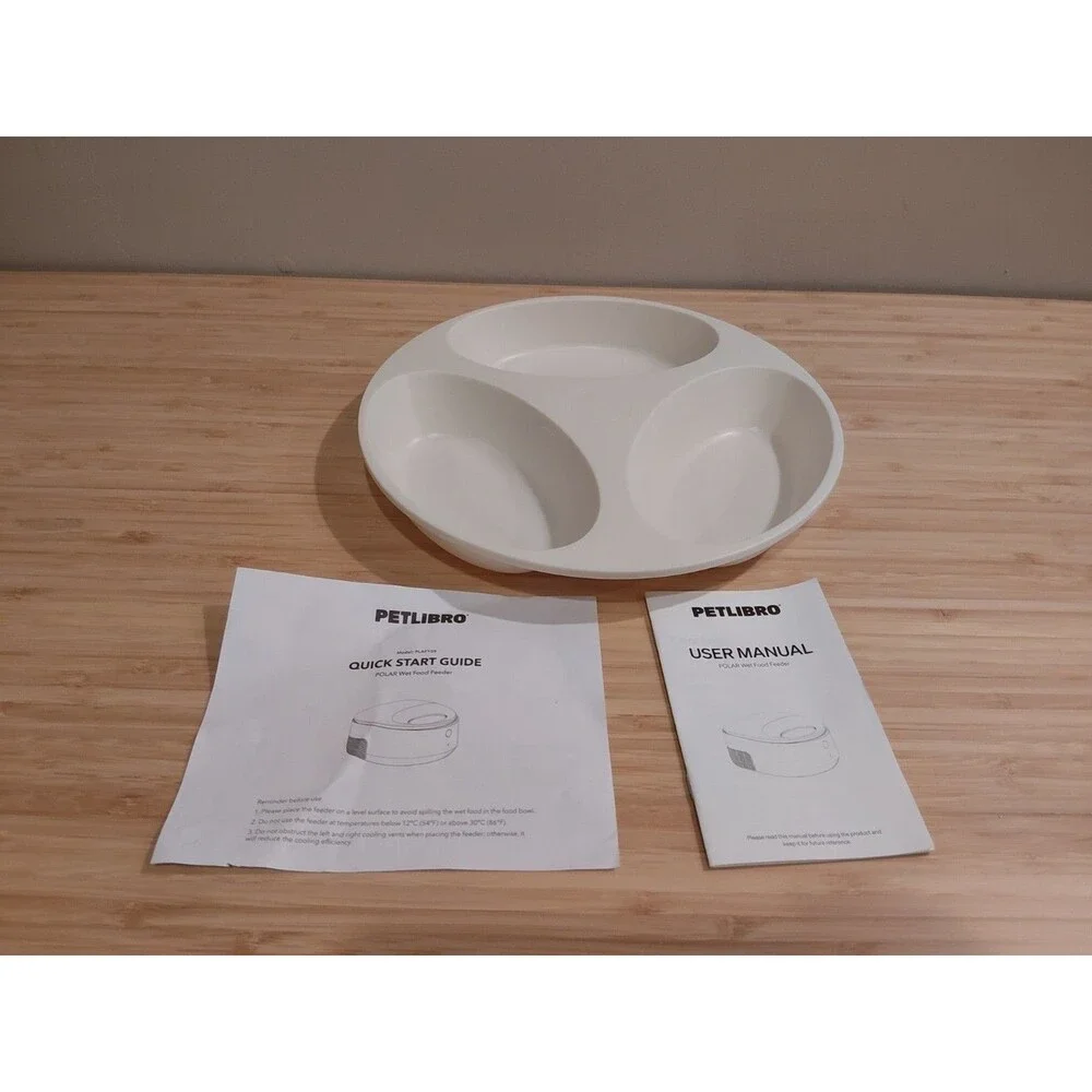 Plastic Plate BOWL Replacement FOR Petlibro POLAR model PLAF 109 NEW